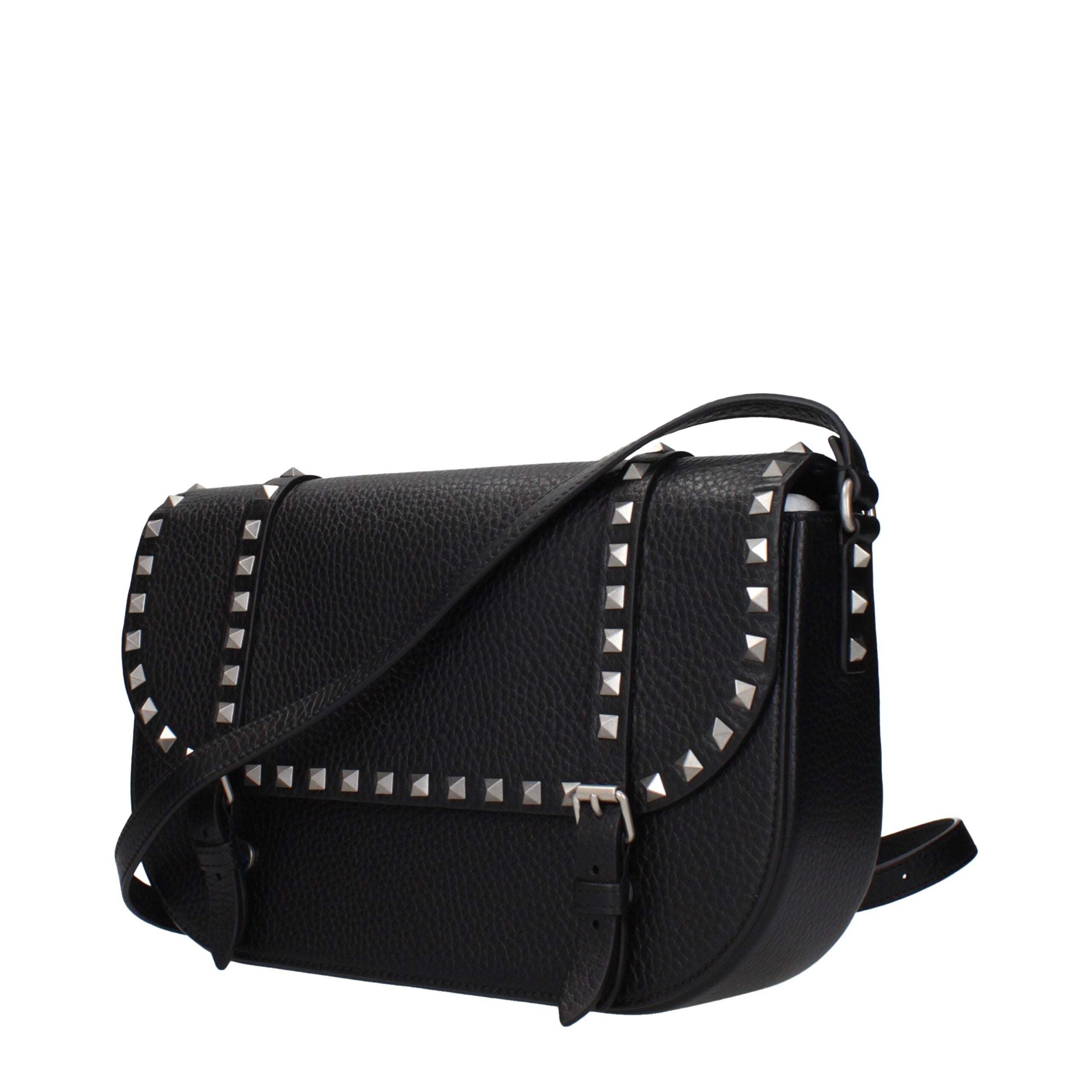 Valentino Garavani  Rockstud Medium Crossbody Bag - Black