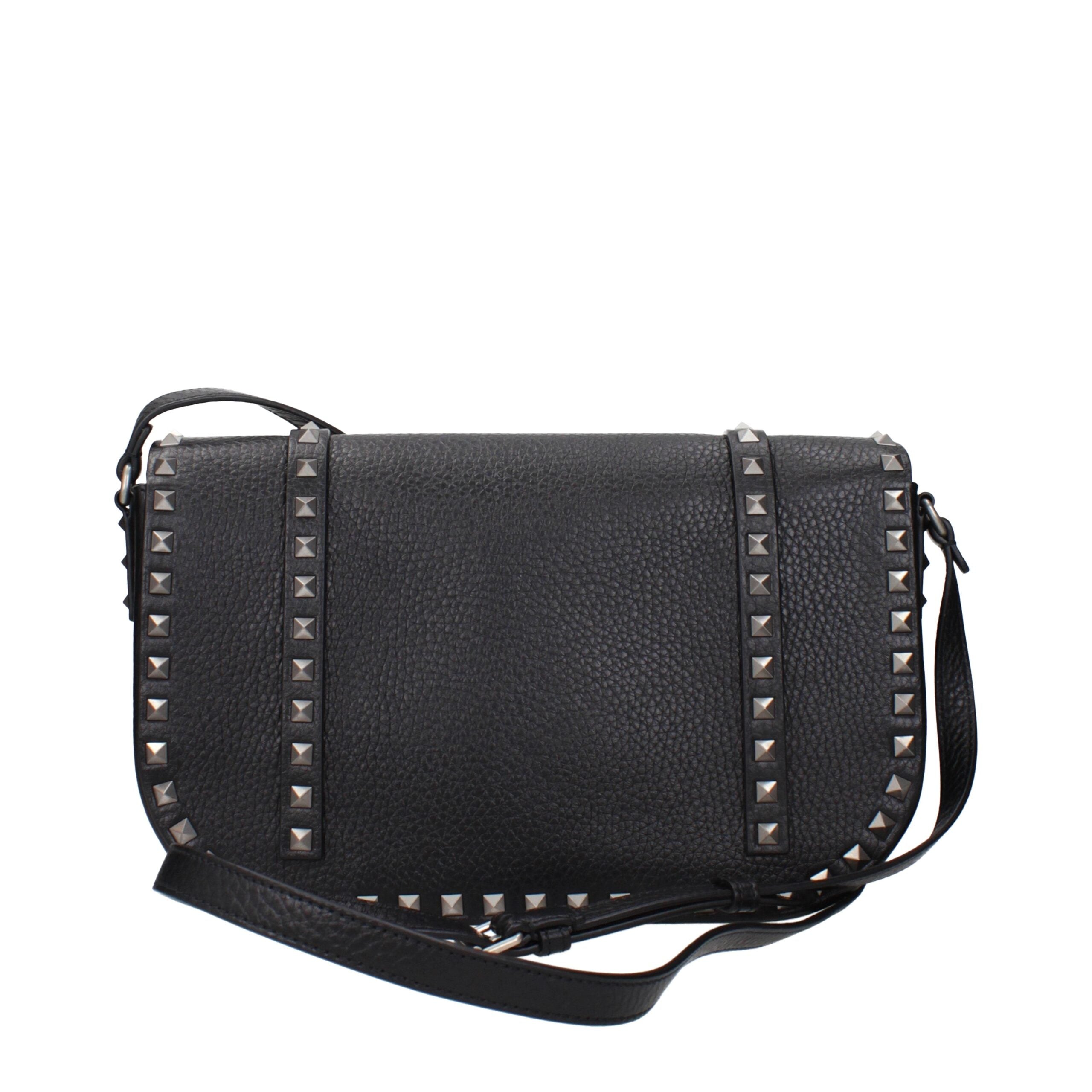 Valentino Garavani  Rockstud Medium Crossbody Bag - Black