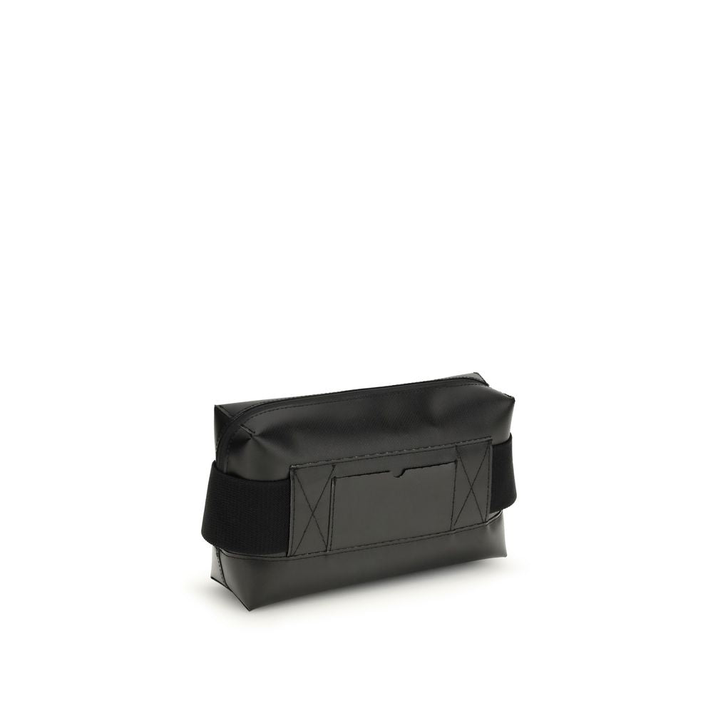 Marni Bumbag Shoulder Bag - Black Calfskin Leather