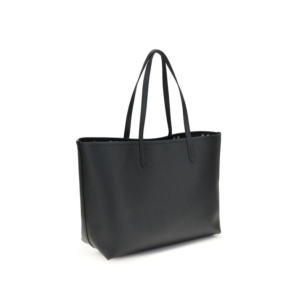 Burberry Medium Reversible Bloomsbury Tote - Thicket Green & Slate Gray