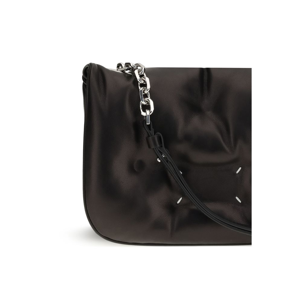Maison Margiela Glam Slam Flap Small Shoulder Bag - Black