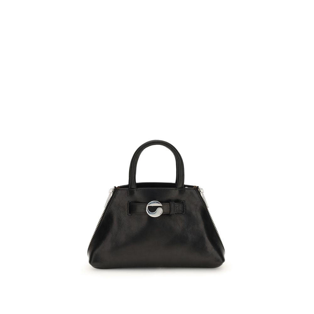 Coperni Mini Data Bag - Black from The Exclusive Line Singapore.
