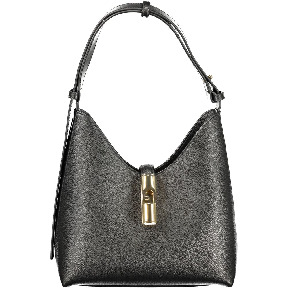 Furla Drop Shoulder Bag - Nero from The Exclusive Line Singapore.