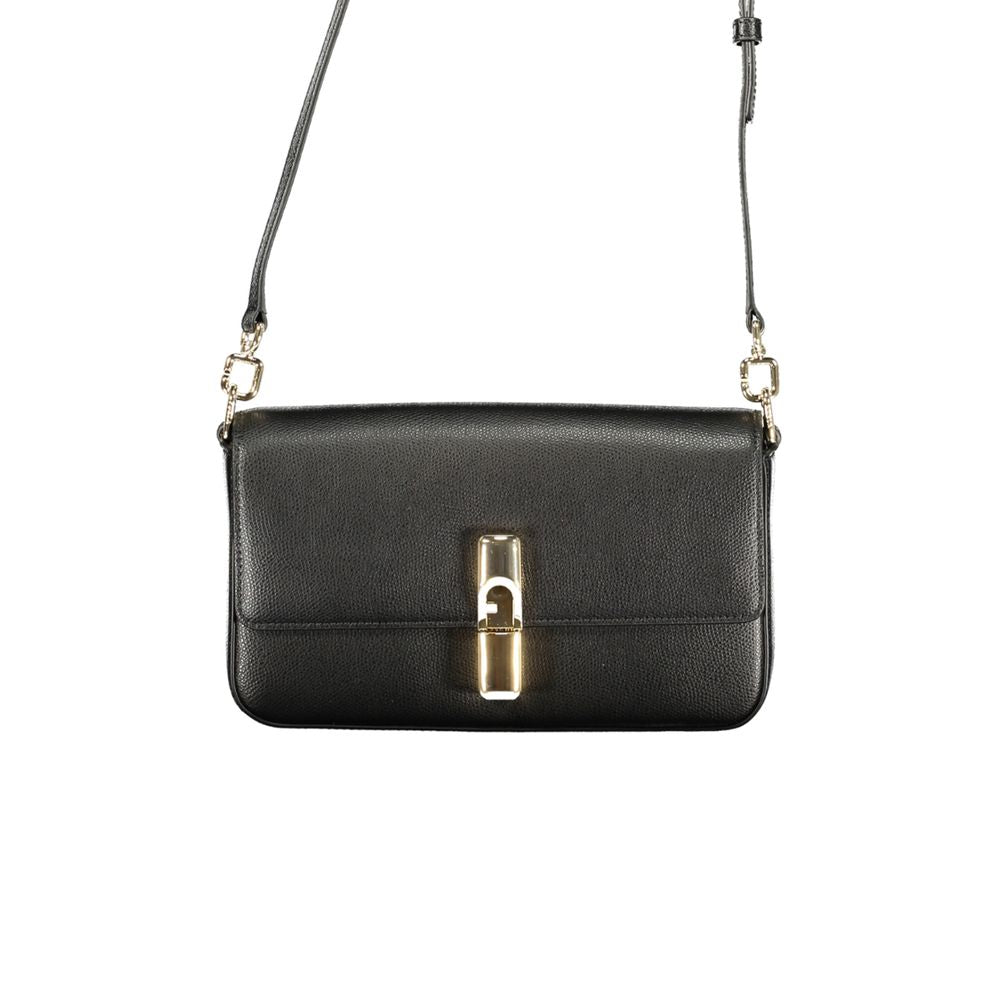 Furla Iride Crossbody Small - Nero from The Exclusive Line Singapore.
