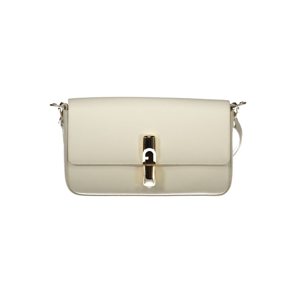 Furla Iride Crossbody Small in Bianco from The Exclusive Line Singapore.