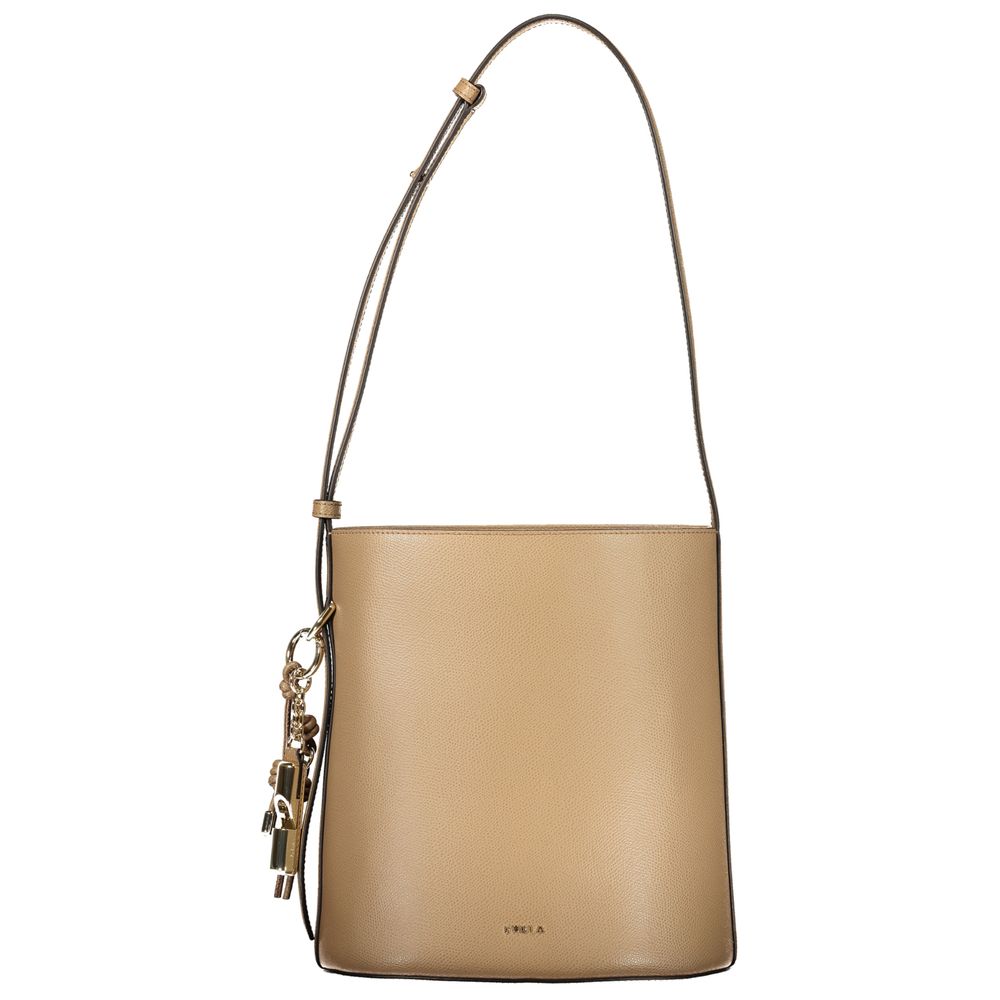 Furla Roxie Bucket Bag - Marrone from The Exclusive Line Singapore.