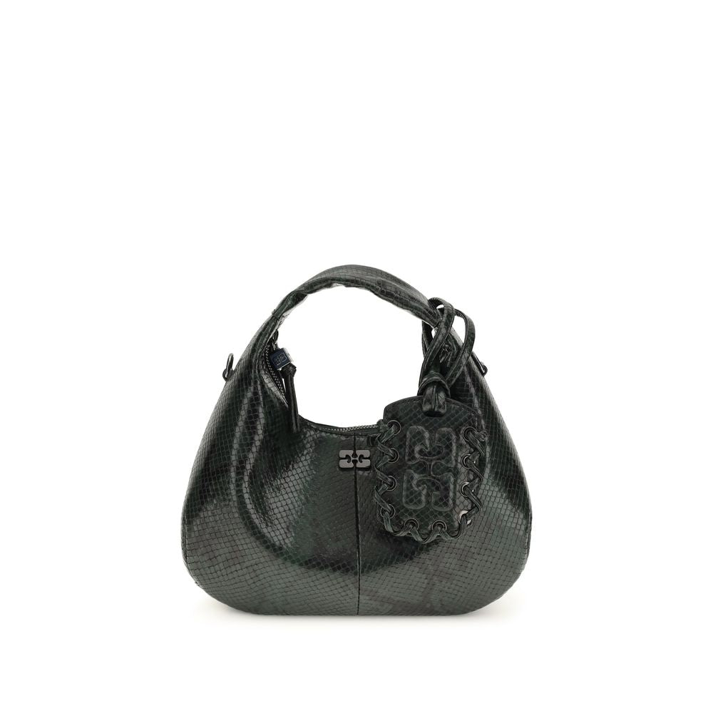 Ganni Hobo Bag Mini - Printed from The Exclusive Line Singapore.