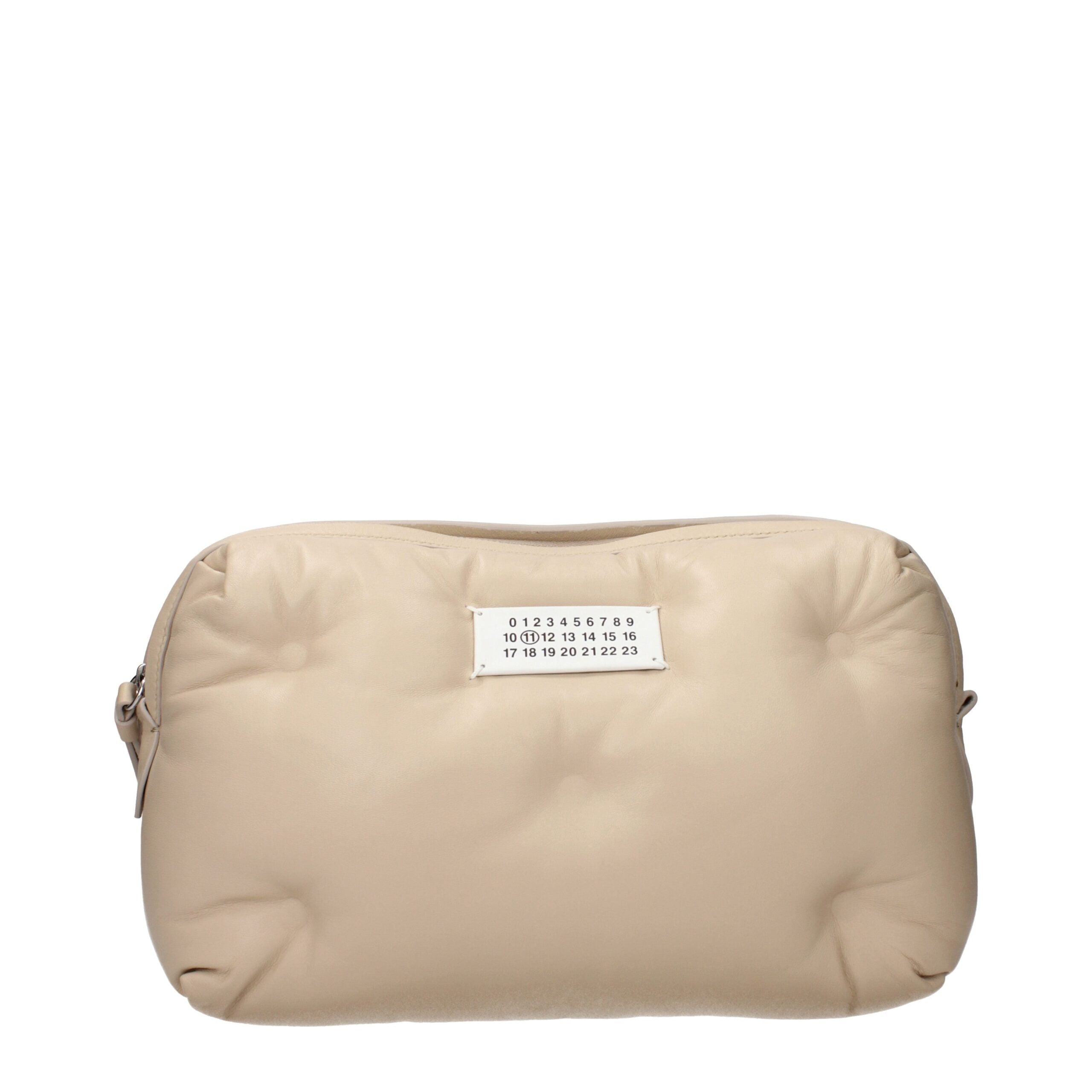 Maison Margiela Glam Slam Camera Bag in Beige from The Exclusive Line, Singapore.