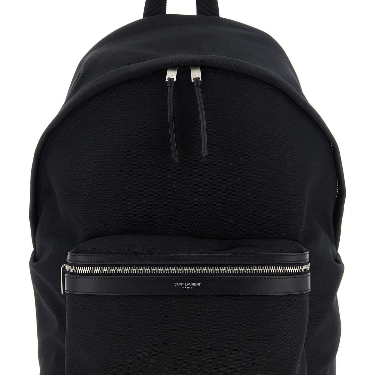 Saint Laurent City Backpack Black Canvas Nylon – The Exclusive Line