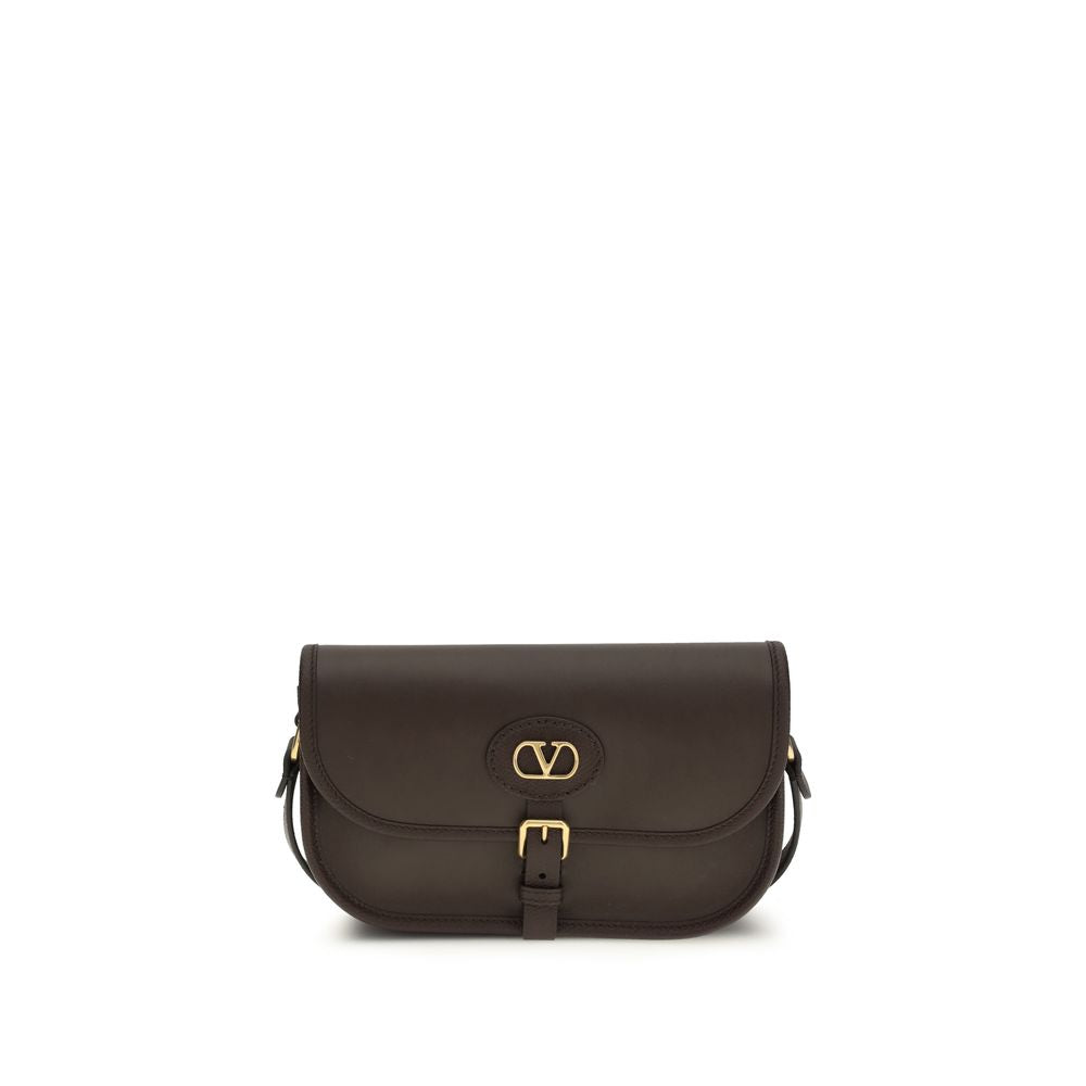 Valentino Garavani Antibes Shoulder Bag Small in Brown from The Exclusive Line Singapore.